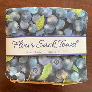 Mary Lake-Thompson Blueberry Bundle Flour Sack Towel